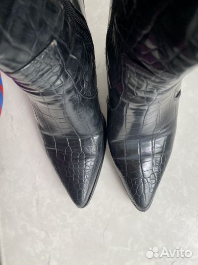 Казаки натуральная кожа 36