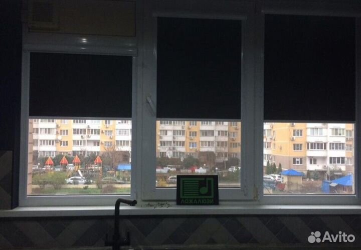 Рулонные кассетные шторы блекаут I7177-B9959