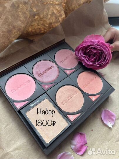 Наборы косметики оригинал Clarins,Chanel