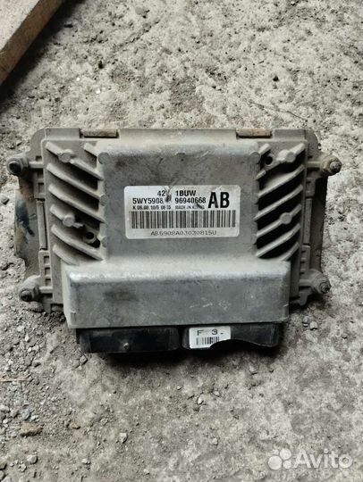 Блок управления двигателем дэу нексия 1.6 F16D3