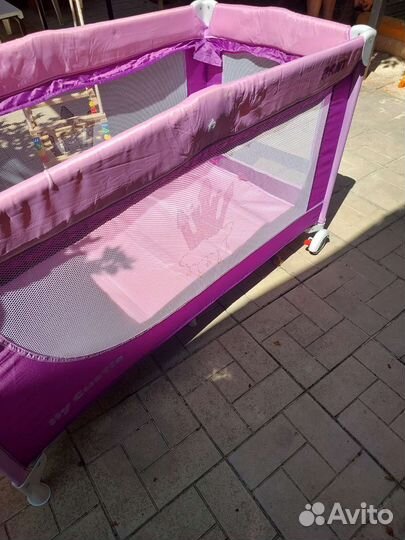 Кроватка манеж складная