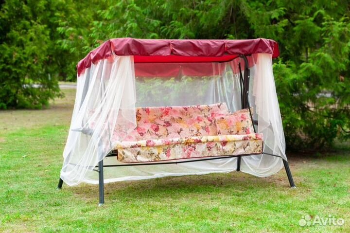 Качели садовые 3-х местные Варна