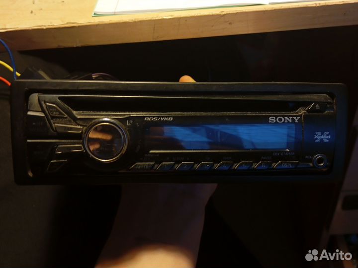 Магнитола sony