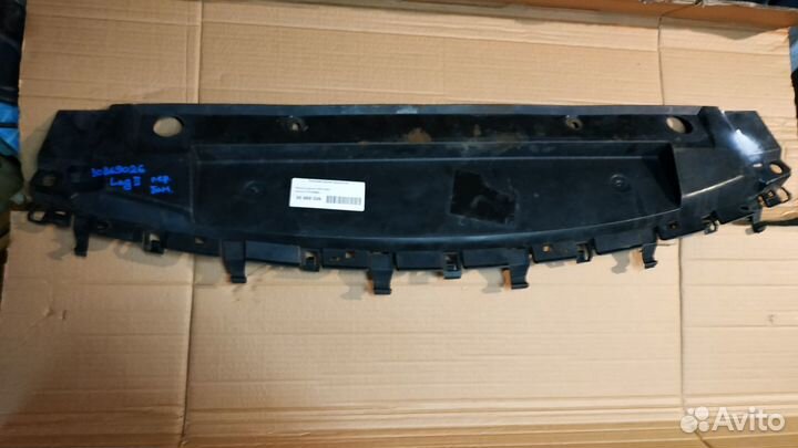 Защита бампера переднего снизу Рено Лагуна 2