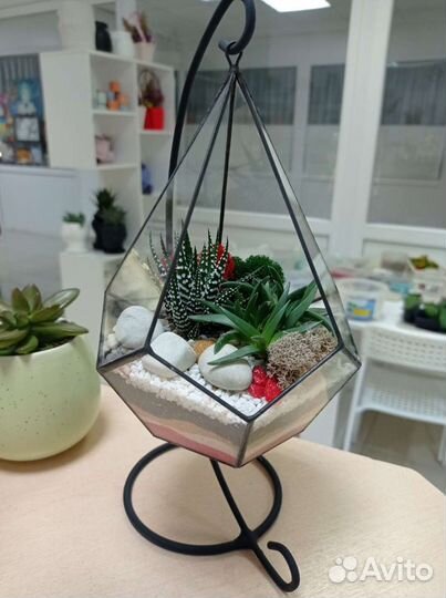Флорариум подвесной