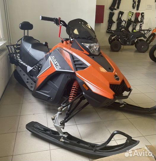 Снегоход Авантис Капитан 150сс в наличии Оранжев