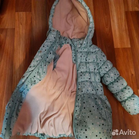 Куртка пуховик детская