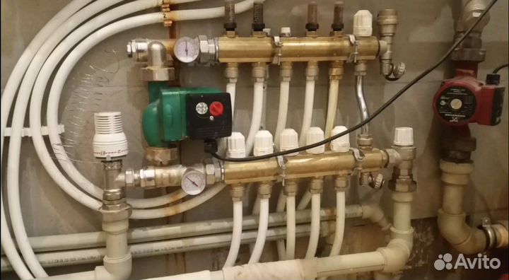 Промывка котлов, теплых полов