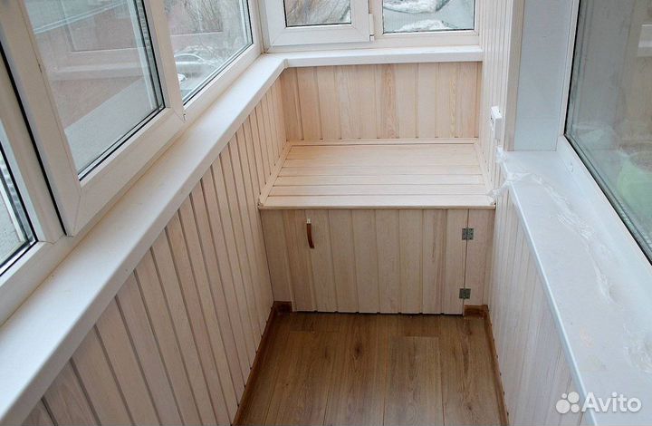 Остекление балкона и установка пластиковых окон