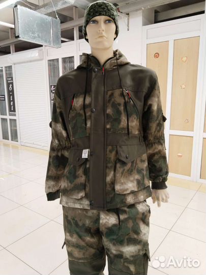Тактический демисезонный костюм Серый Мох 46-60р