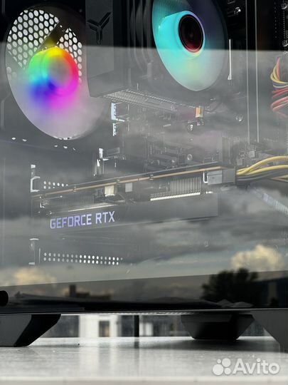 Игровой пк RTX 3060 Ti/Ryzen 5 5600/16GB/512GB SSD