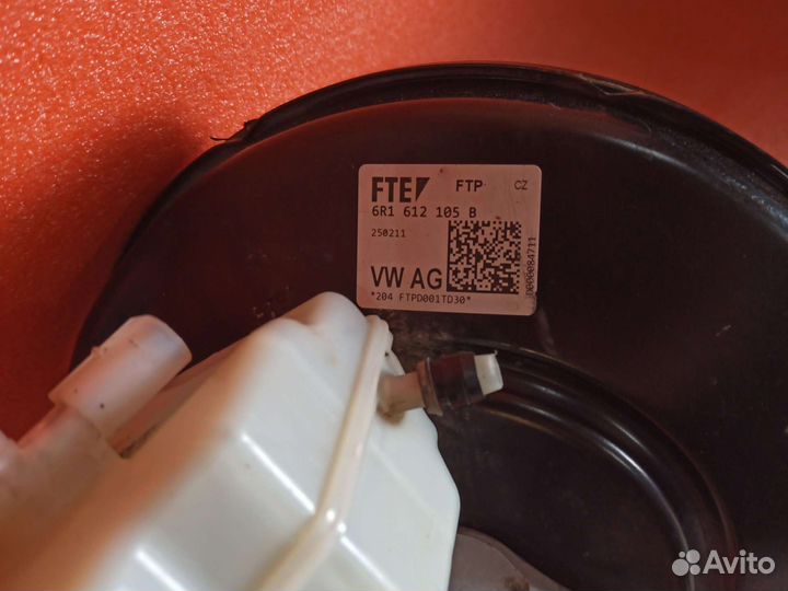 Вакуумный усилитель тормозов Volkswagen Polo 5