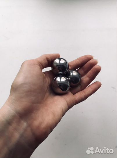 Шары здоровья металлические 3 шт 25 мм