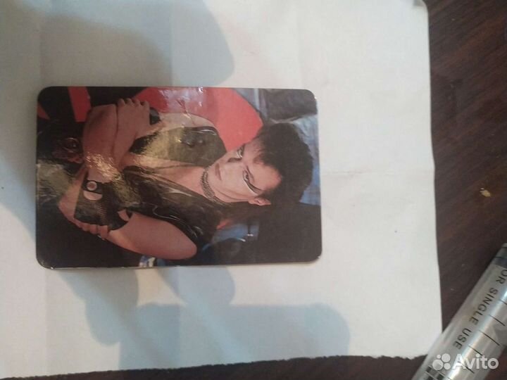 Календарик Константин Кинчев 1989