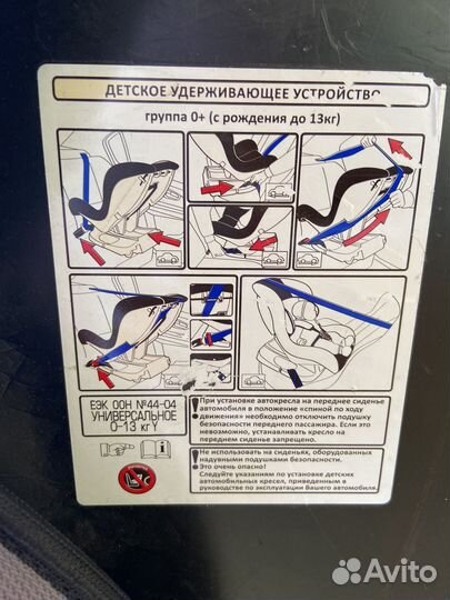 Детское автокресло
