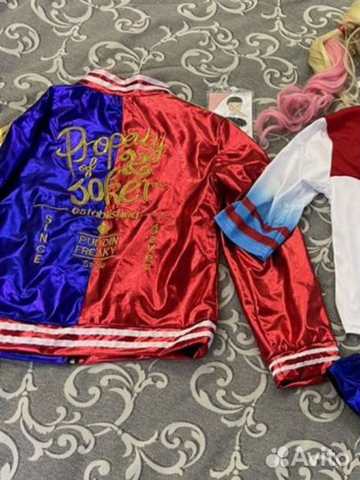 Куртка и аксессуары Харли Квинн. Корсет