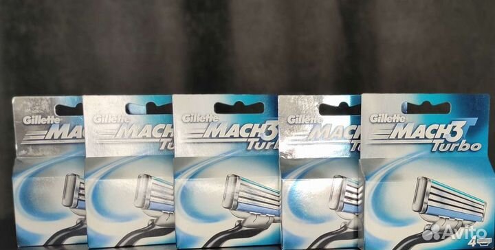 Gillette Mach3(4 шт/уп)