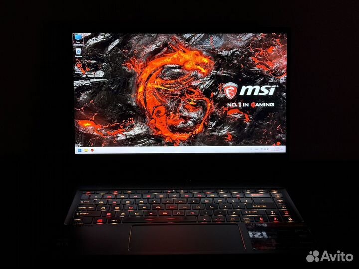 Игровой MSI Stealth 144Гц i7 /RTX2060 8GB металл