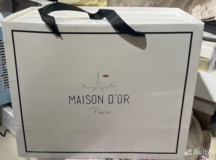 Постельное белье Maison D*OR Премиум Сатин вышивка