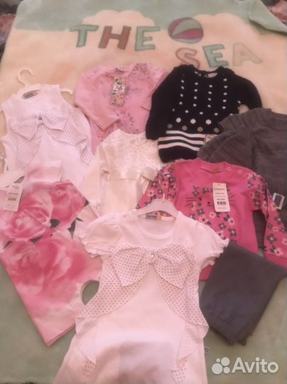 Вещи пакетом на девочку