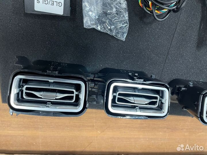 Воздуховоды с подсветкой Mercedes GLE 167