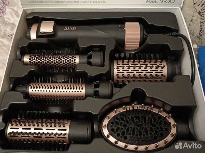 Фен щетка вращающаяся