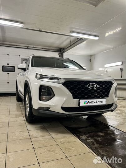 Hyundai Santa Fe 2.2 AT, 2019, 99 000 км