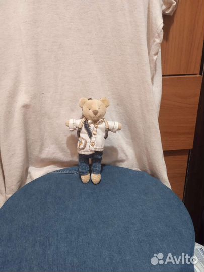 Мишка с гитарой ручной работы)