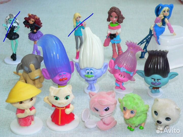 Свит бокс, макдональдс и другие мелкие игрушки