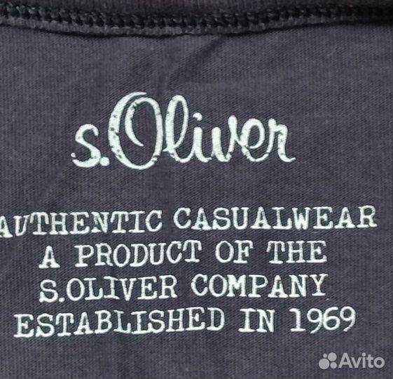 S. Oliver XL майка мужская Германия хлопок
