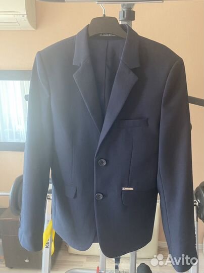 Пиджак школьный для мальчика 158
