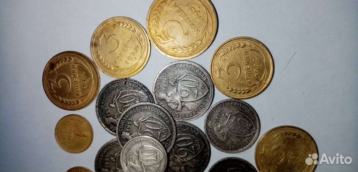 Кошелек монет СССР