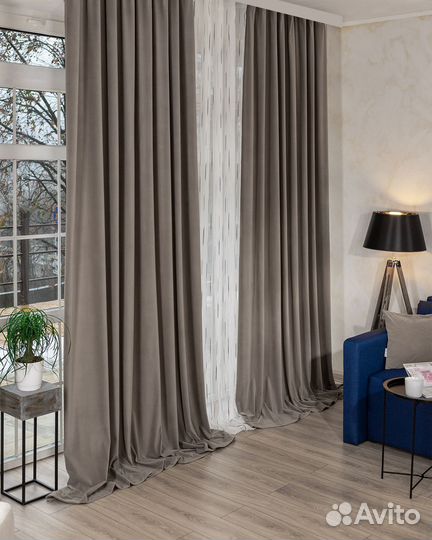 Шторы бархат Богема