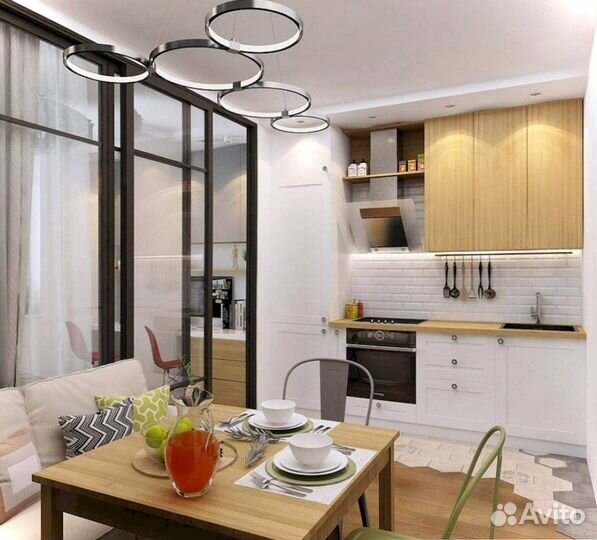 Перегородки для зонирования комнаты