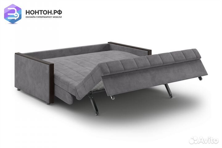 Диван аккордеон Милена серый
