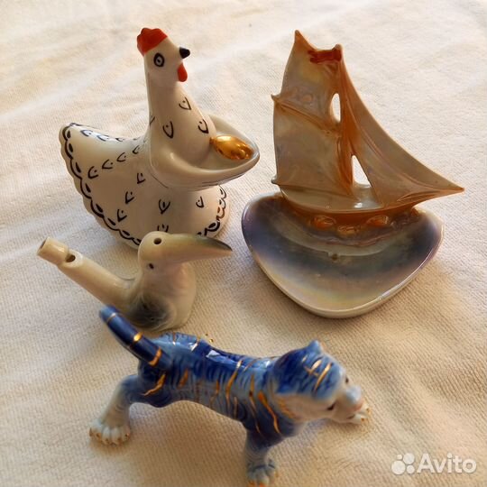 Статуэтка фарфор СССР лфз Дулево Вербилки