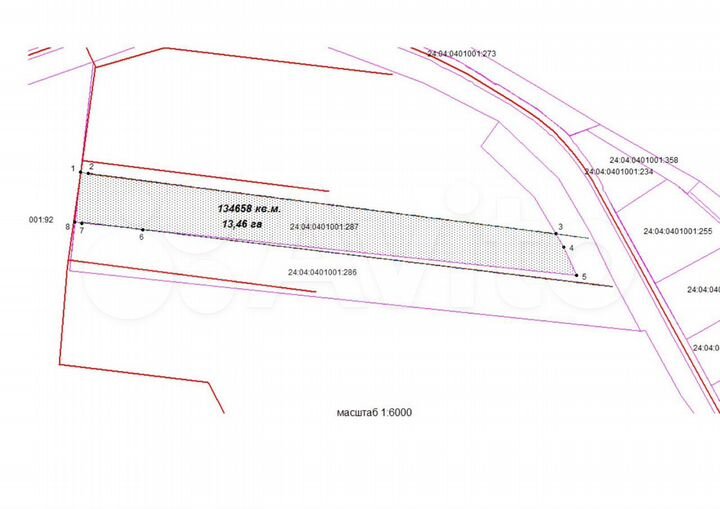 Участок 13,47 га (СНТ, ДНП)