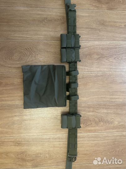 Тактический пояс ланец wartech с подсумками