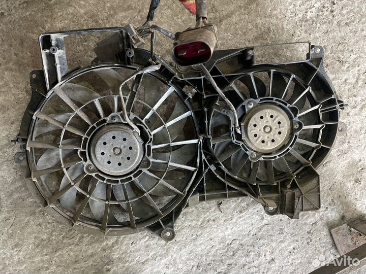 Блок вентиляторов a6c6 audi ауди