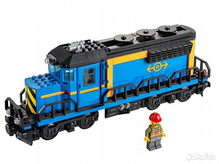 Синий грузовой поезд на радиоуправлении SX6103