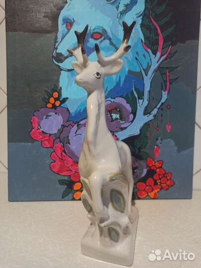 Фарфоровый олень