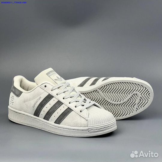 Кроссовки Adidas Superstar Grey