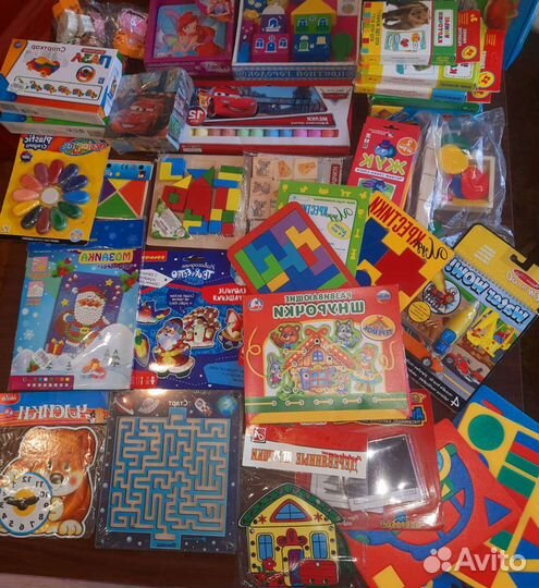 Много развивашек для детей от 1.5 лет-7лет