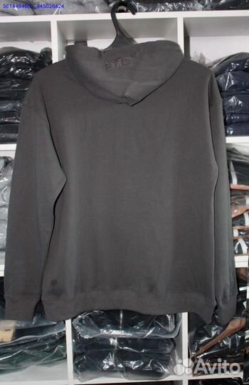 Vetements худи серого цвета (Арт.39160)