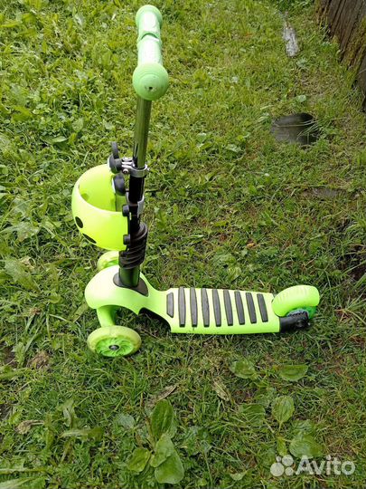 Самокат беговел 2 в 1