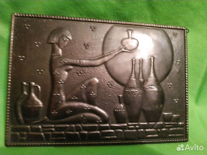 Чеканка,Картины в разн.техниках. 2 панно