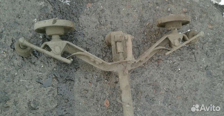 Старая путемерная тележка мпс СССР