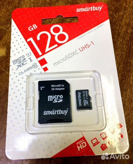 128GB microsdxc UHS-I Class10 smartbuy