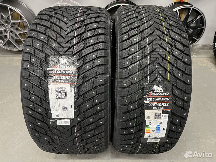 Arivo Ice Claw ARW7 275/40 R22 и 315/35 R22 107T