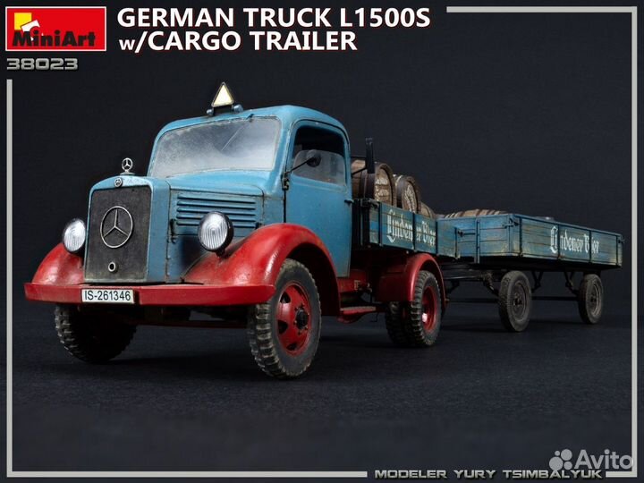 MA38023 L1500S 1,5-т. немецкий грузовик с грузов